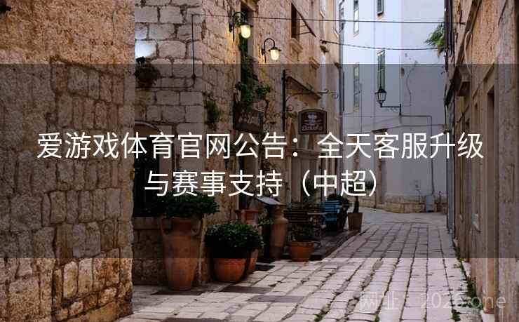 爱游戏体育官网公告:全天客服升级与赛事支持(中超)
