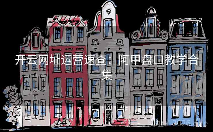 开云网址运营速查:阿甲盘口教学合集